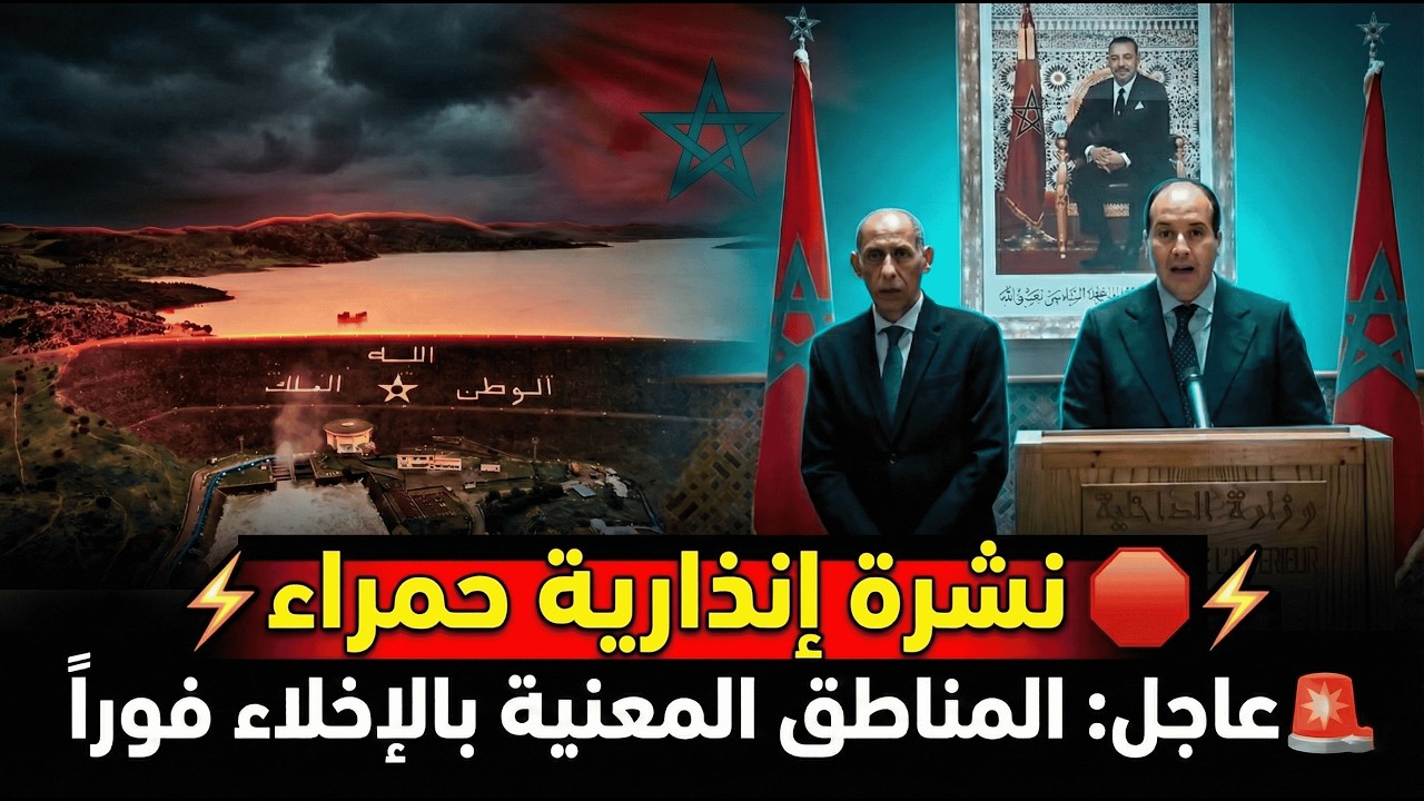 🚨عاجل: المناطق المعنية بالإخلاء فوراً...نشرة إنذارية حمراء: خطر يهدد هذه المناطق