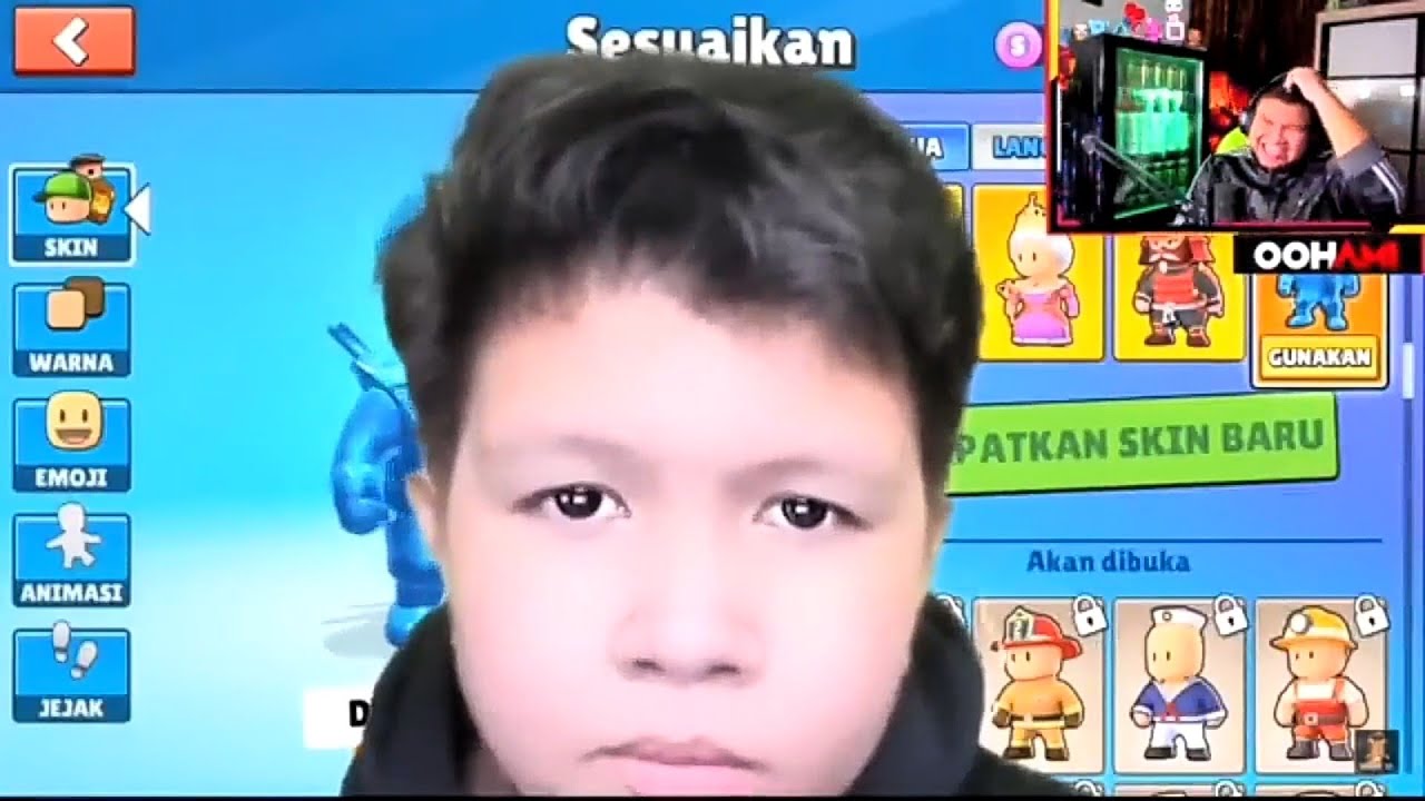[Oohami React] Bocil Kematian Windah Basudara Is Back - Stumble Guys # 1 [Clip 16/05/2022]