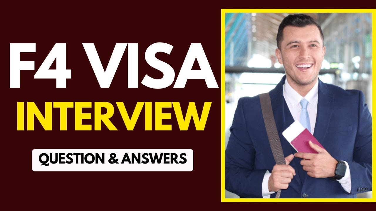 Top 25 F4 Visa Interview Questions and Answers for 2026