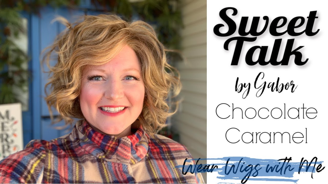 WIG REVIEW Sweet Talk by Gabor in the color Chocolate Caramel