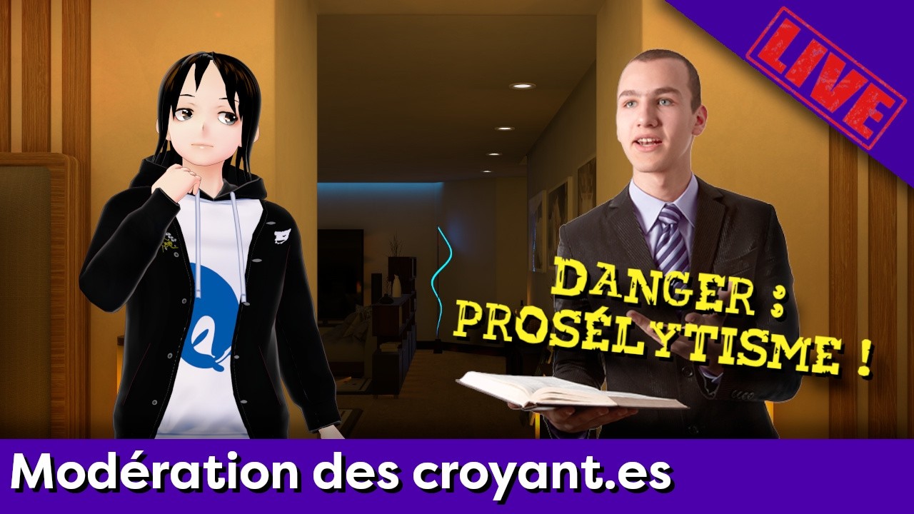 Extrait de live - Réflexion sur les règles de modération envers les croyant.es