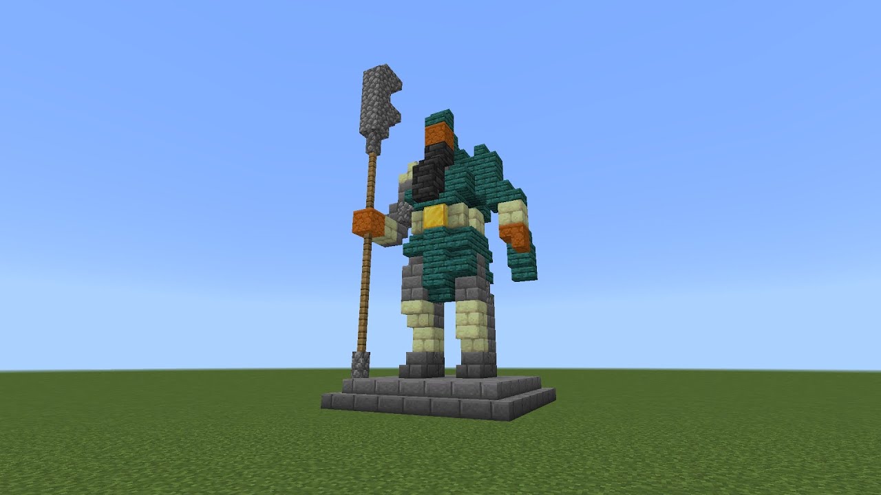 Minecraft Statue: Guan Yu