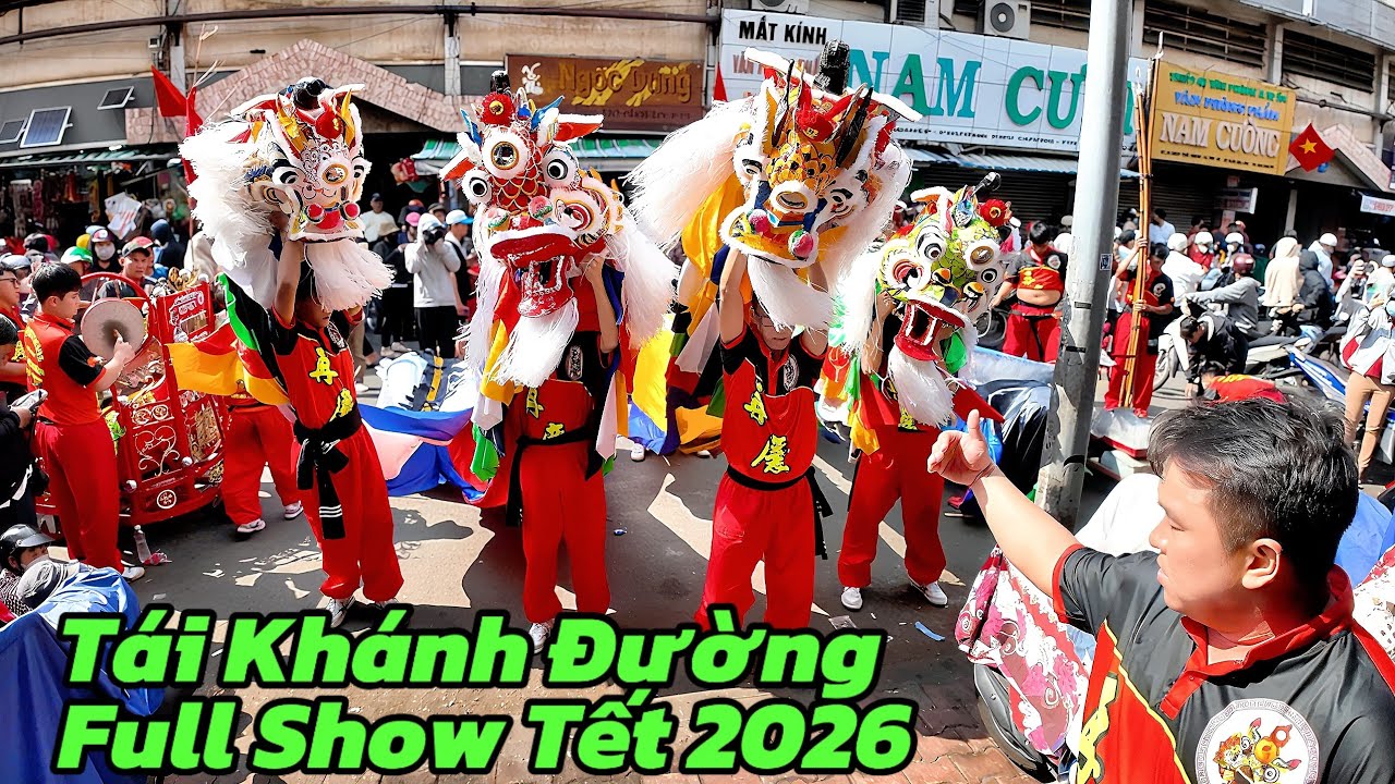 Full Show Tái Khánh Đường mùng 14 tết 2026 lễ hội Chùa Bà Thiên Hậu Bình Dương 2026