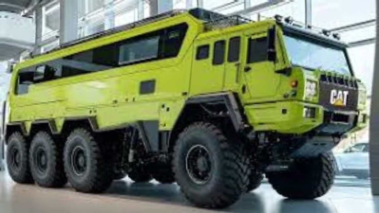 $6M 2026 Caterpillar 8×8 Overland RV — The Most Extreme Overland RV Ever Built!