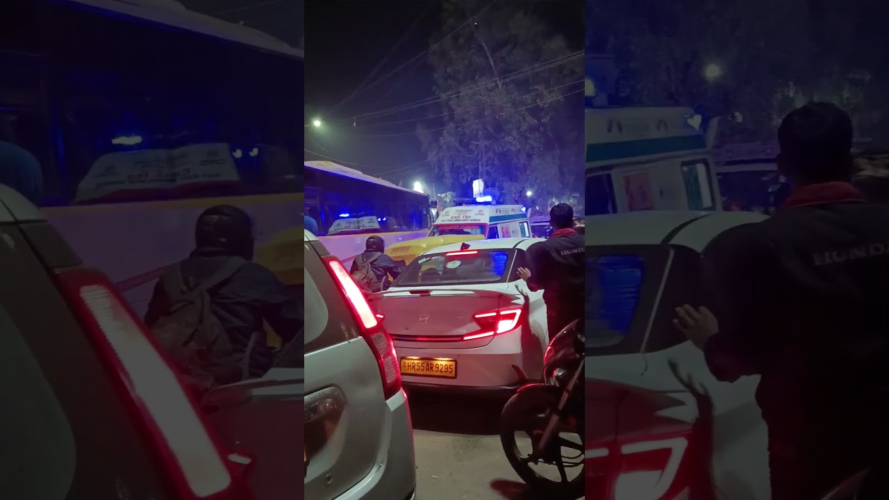 traffic ki samasya vikas nagar....