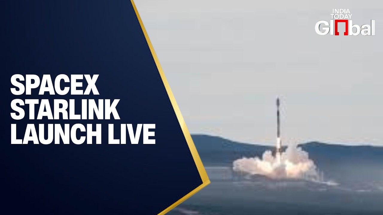 LIVE: SpaceX Starlink Satellite Launch from Vandenberg SFB