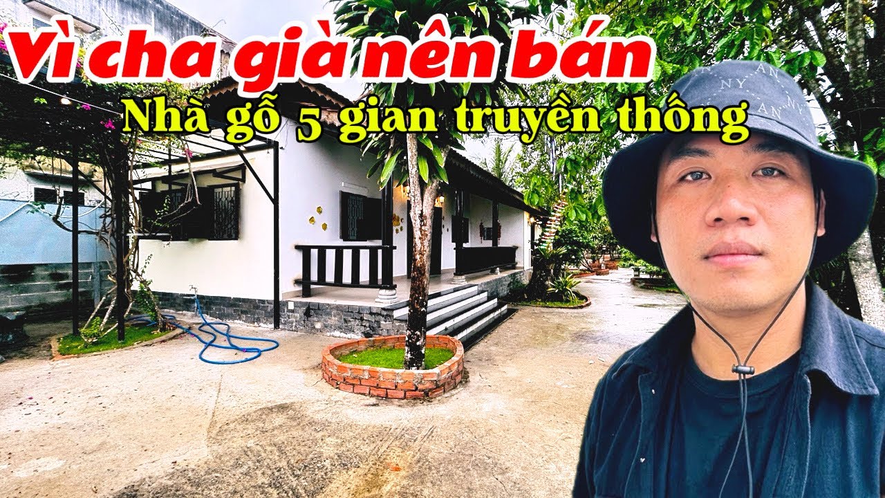Nhà Gỗ 5 Gian Củ Chi | Nhà Vườn Ven Sài Gòn 1.323m² Không Gian Xanh Nghỉ Dưỡng Đáng Sống | ĐỨC NHÂN