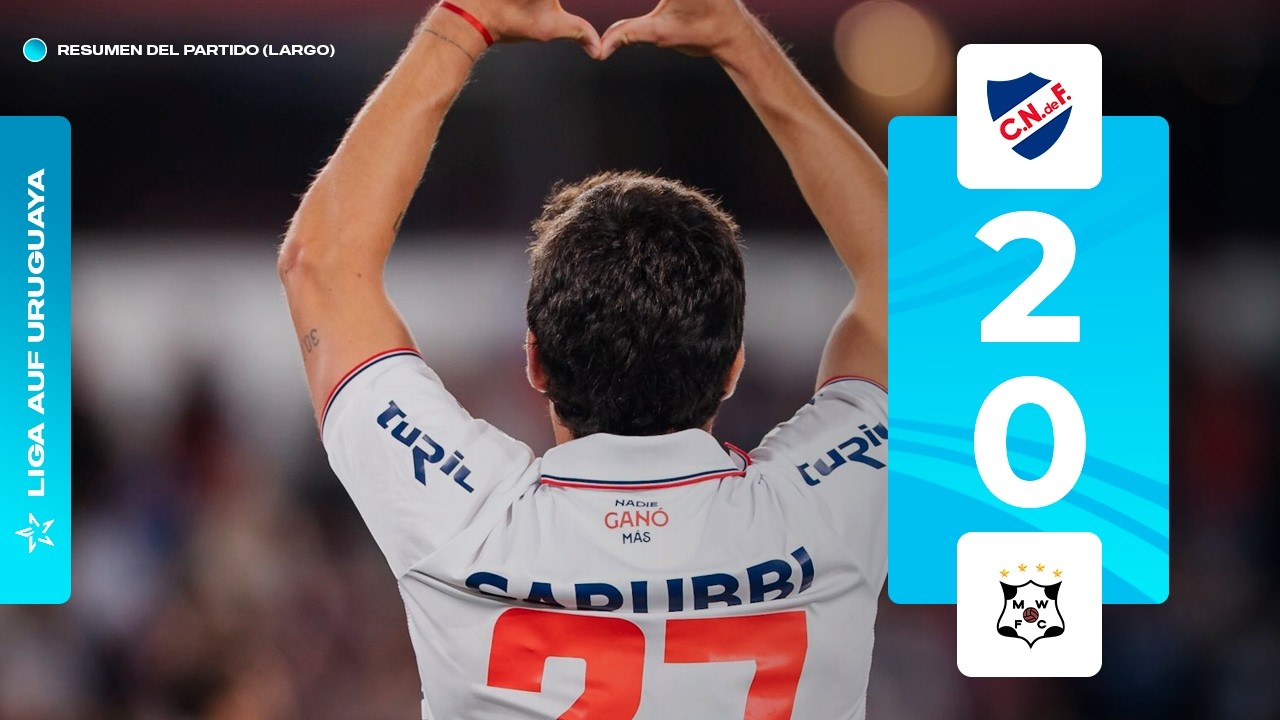 Nacional 2-0 Wanderers | HL Largo | Fecha 6 | Torneo Apertura 2026 | #AUFTV