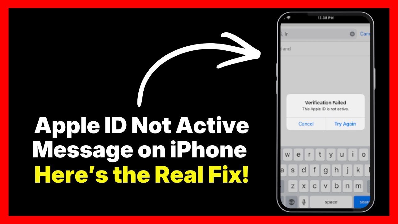 Fix Apple ID Not Active Message on iPhone (2026)