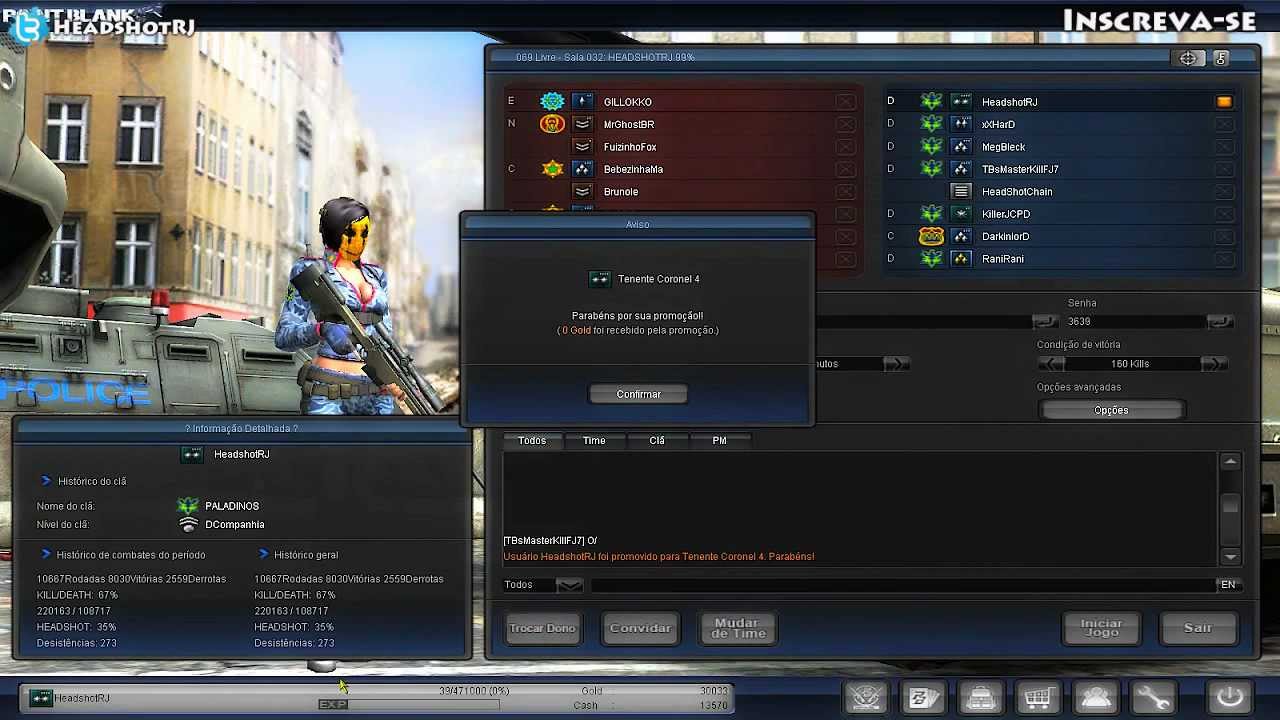 HeadshotRJ #PointBlank - Tenente Coronel 4