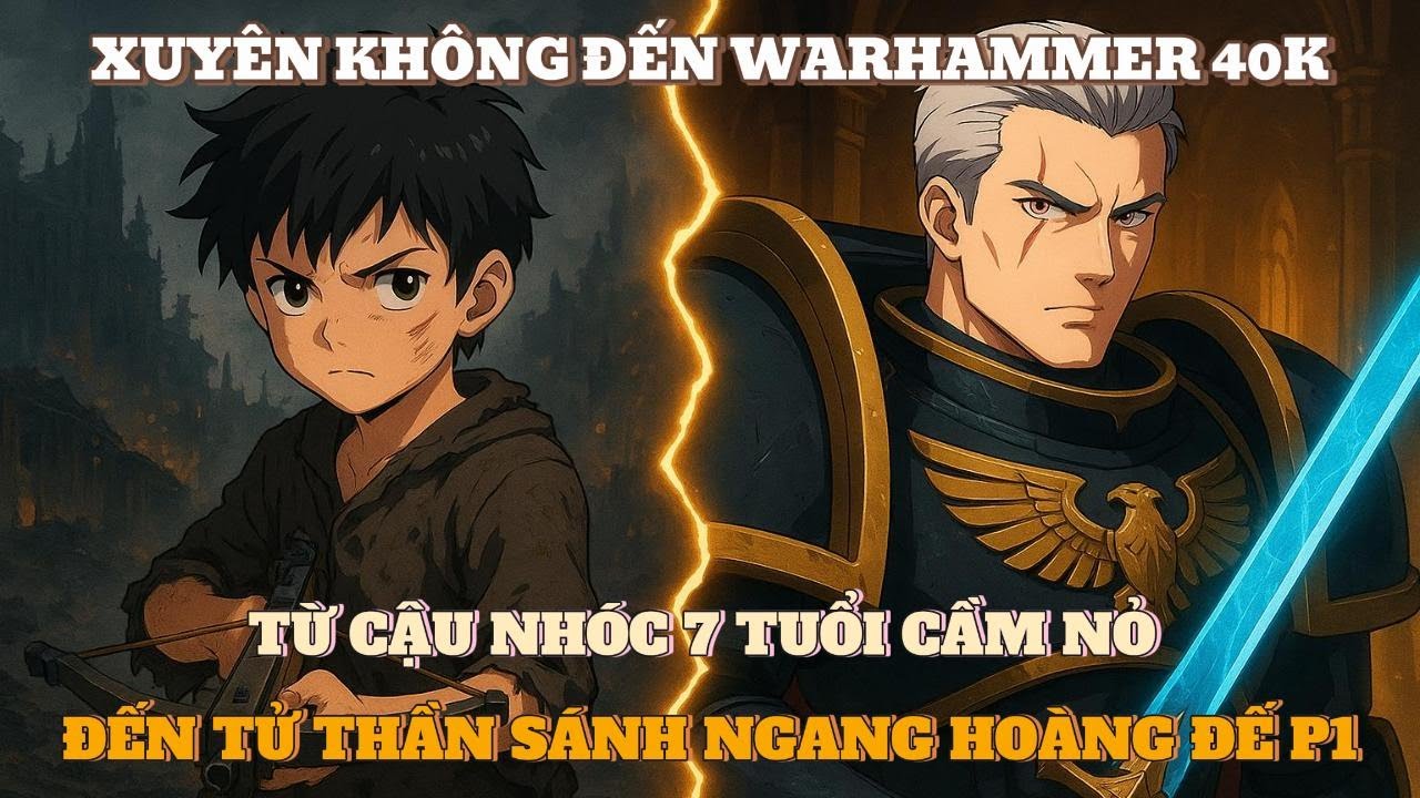 XUYÊN KHÔNG ĐẾN WARHAMMER 40K-TỪ CẬU NHÓC 7 TUỔI CẦM NỎ ĐẾN TỬ THẦN SÁNH NGANG HOÀNG ĐẾ NHÂN LOẠI 1