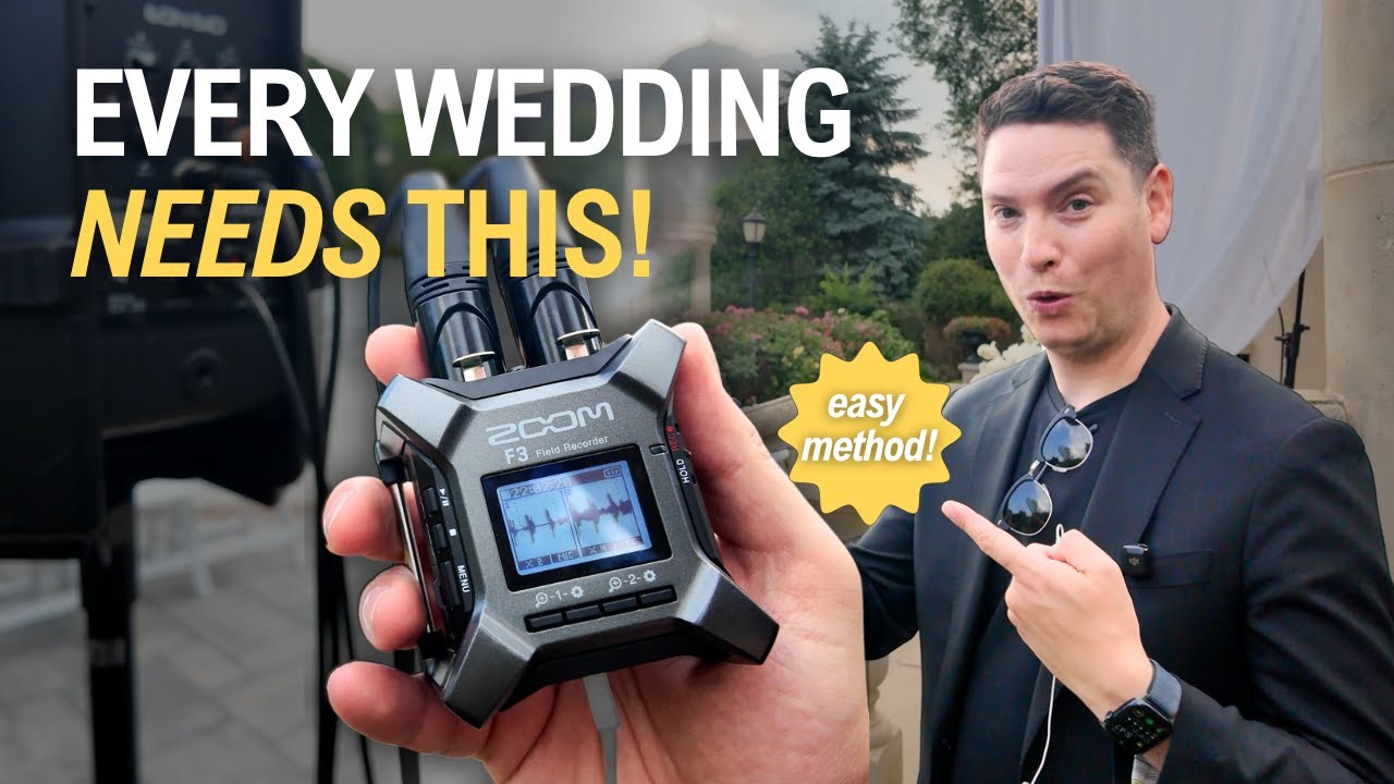 This Recorder SAVED My Wedding Film (Zoom F3)