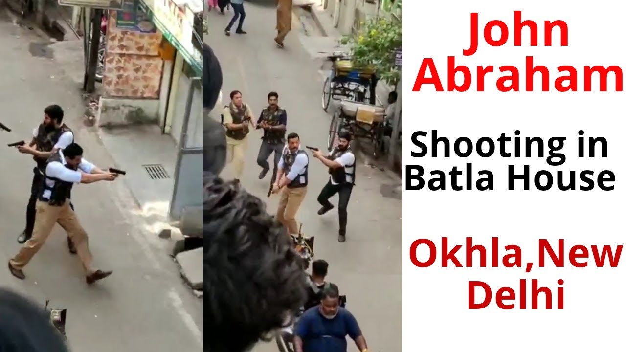 John Abraham Shooting in batla house|Batla House trailer|Batla House|John Abraham in  batla house