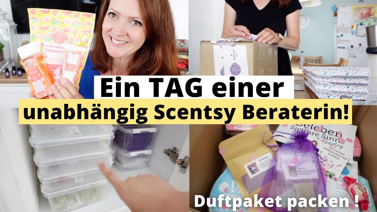 Ein TAG im Leben einer SCENTSY BERATERIN 💛 deutsch