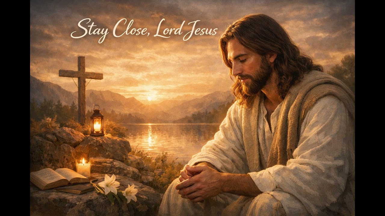 Stay Close, Lord Jesus | Quiet Time Worship (Peaceful Prayer)