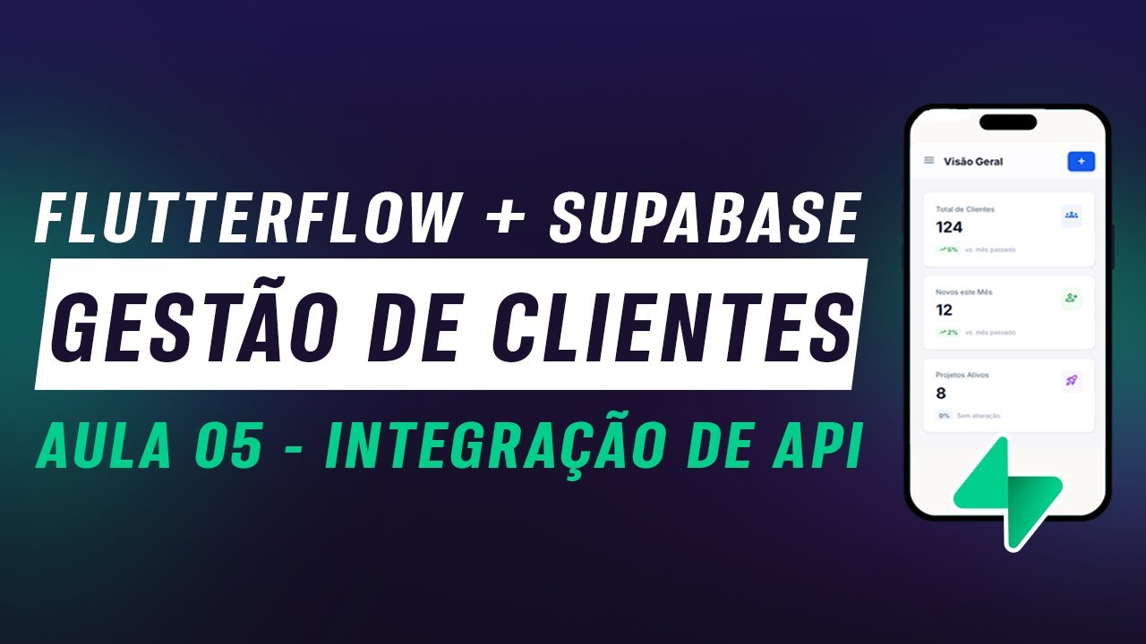 Sistema de Gestão FlutterFlow + Supabase - Integração de APIs (CPF, CNPJ e CEP)