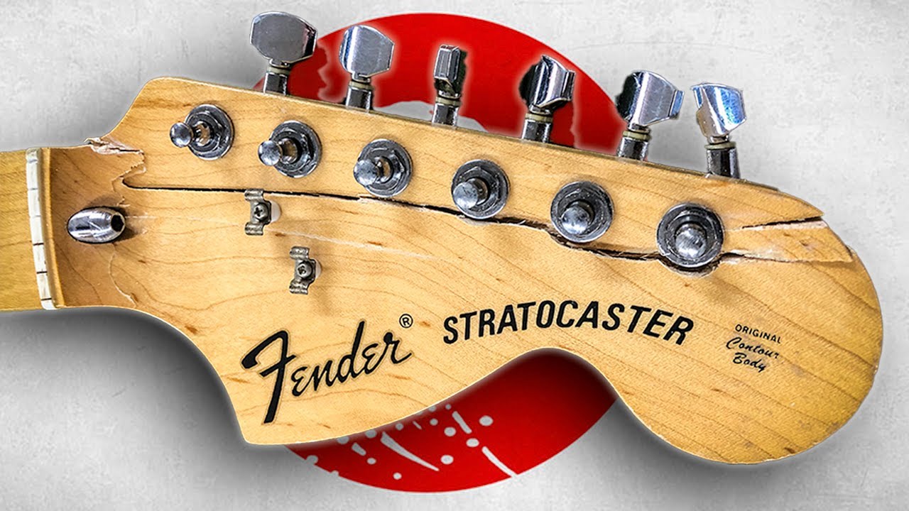 Making the Visible Invisible - Repairing a Japanese Fender Headstock