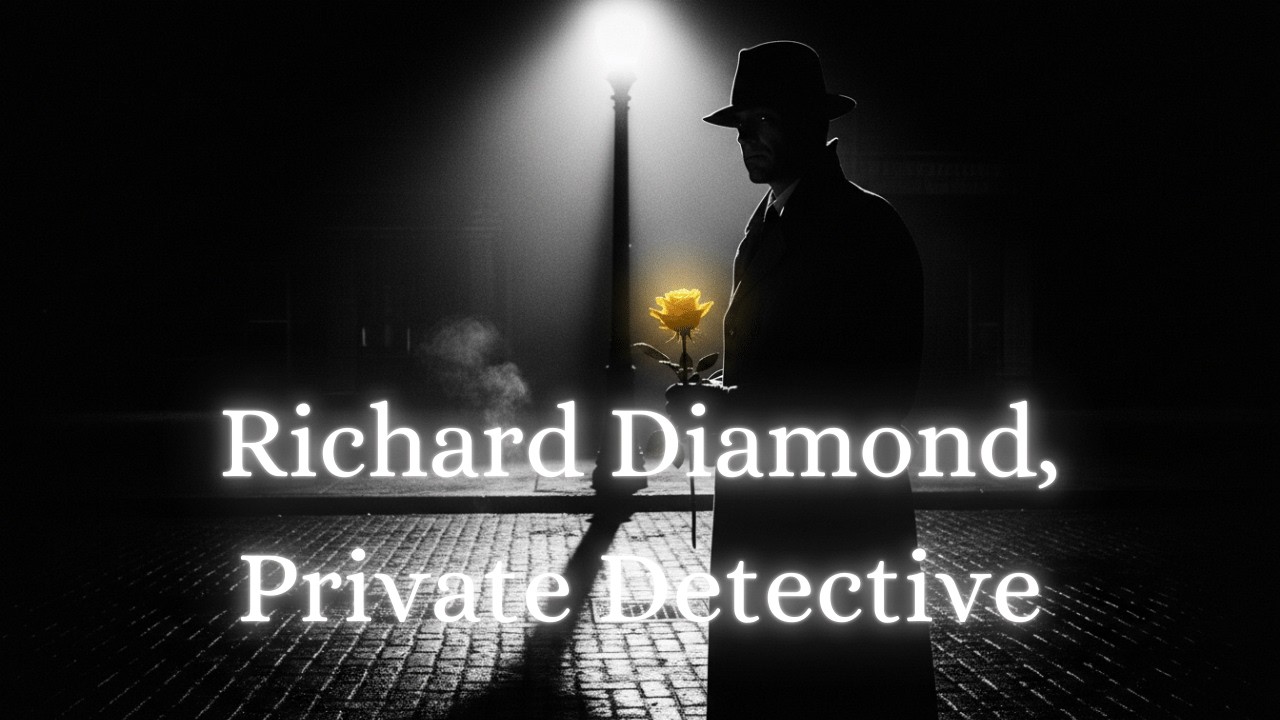 Richard Diamond, Private Detective  “Joyce Wallace Case”  Classic Radio Noir