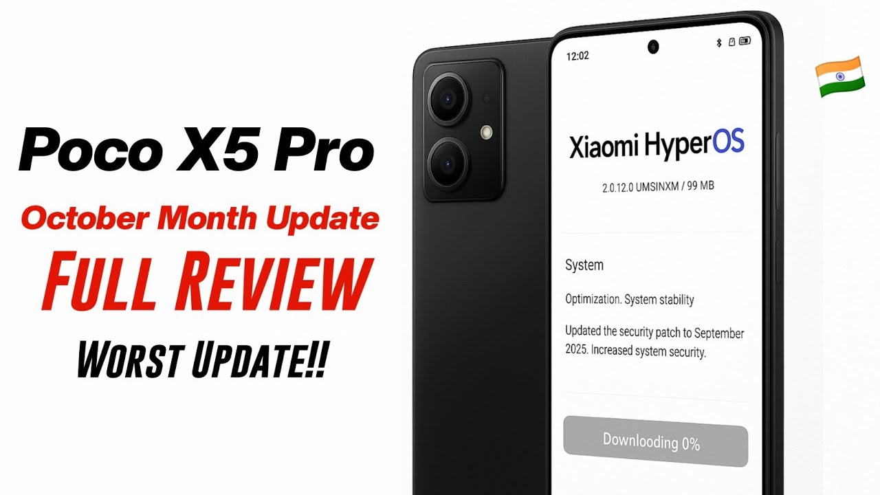  POCO X5 Pro HyperOS 2.0.12.0 FULL REVIEW | Worst Update Ever | Must Watch | Update Accha nahi Hai😕