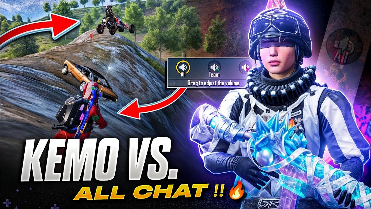 KEMO Called Out in *ALL CHAT Gone Wrong?! | BGMI 🔱