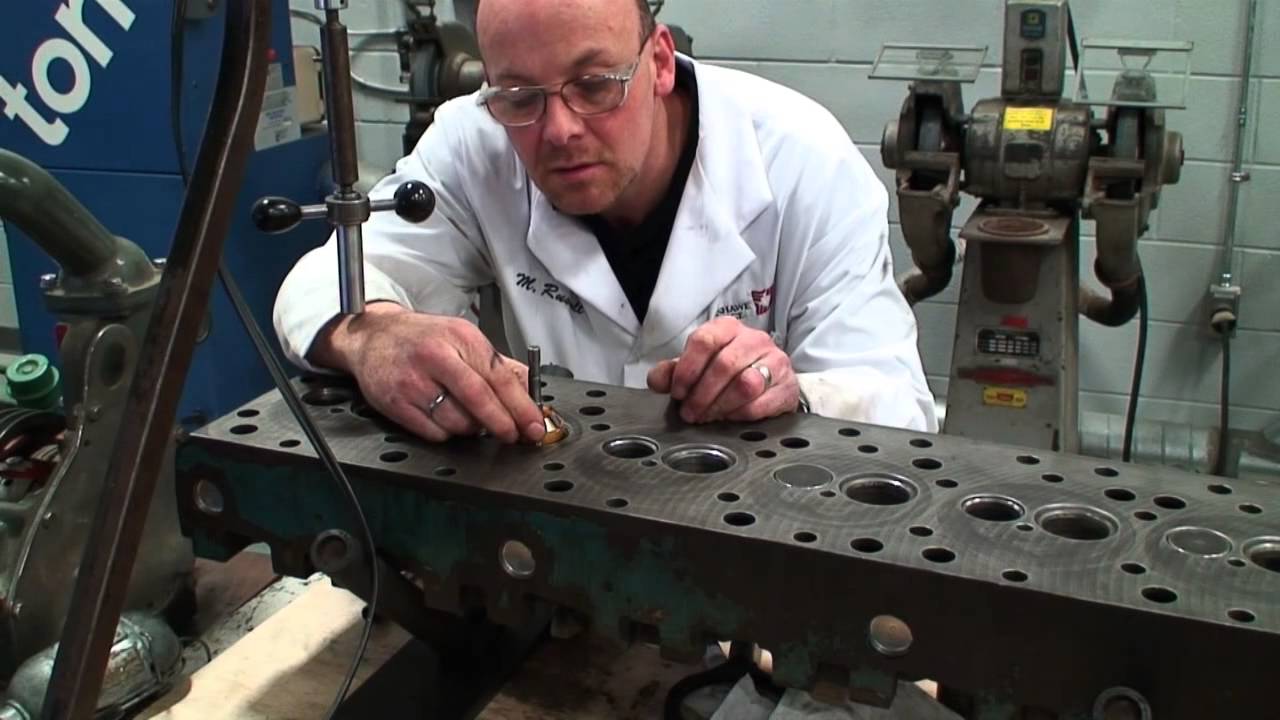 Cylinder Head Valve Seat Cutting