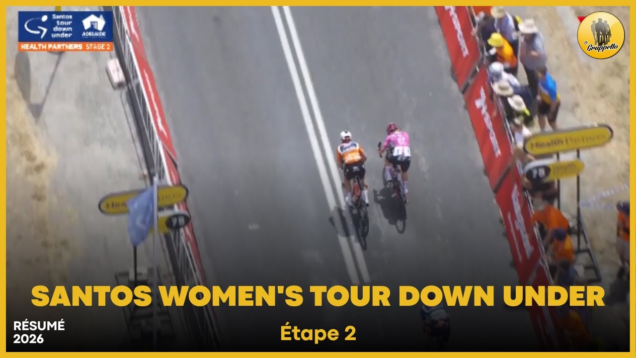 Santos Women's Tour Down Under 2026 - Stage 2 Highlights