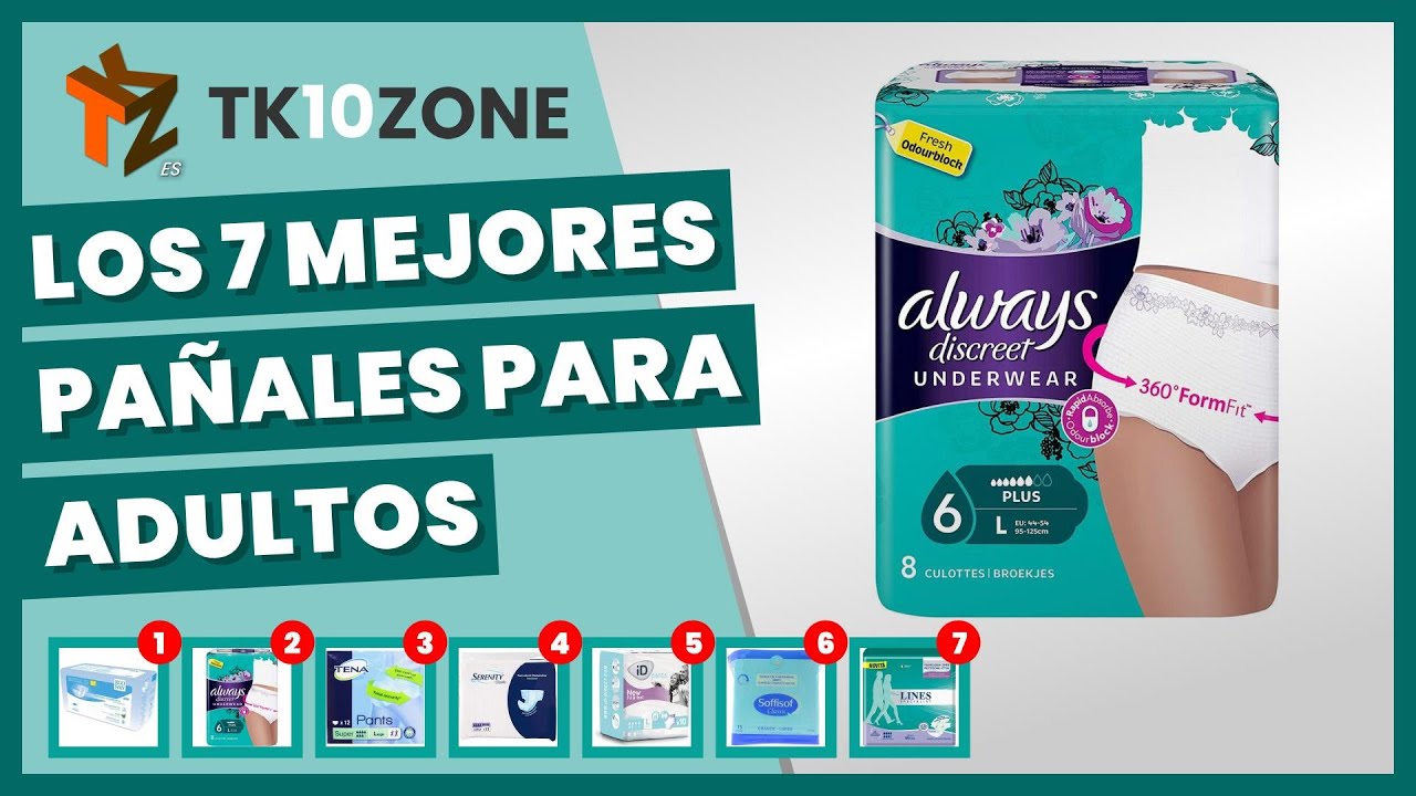 Los 7 mejores pañales para adultos