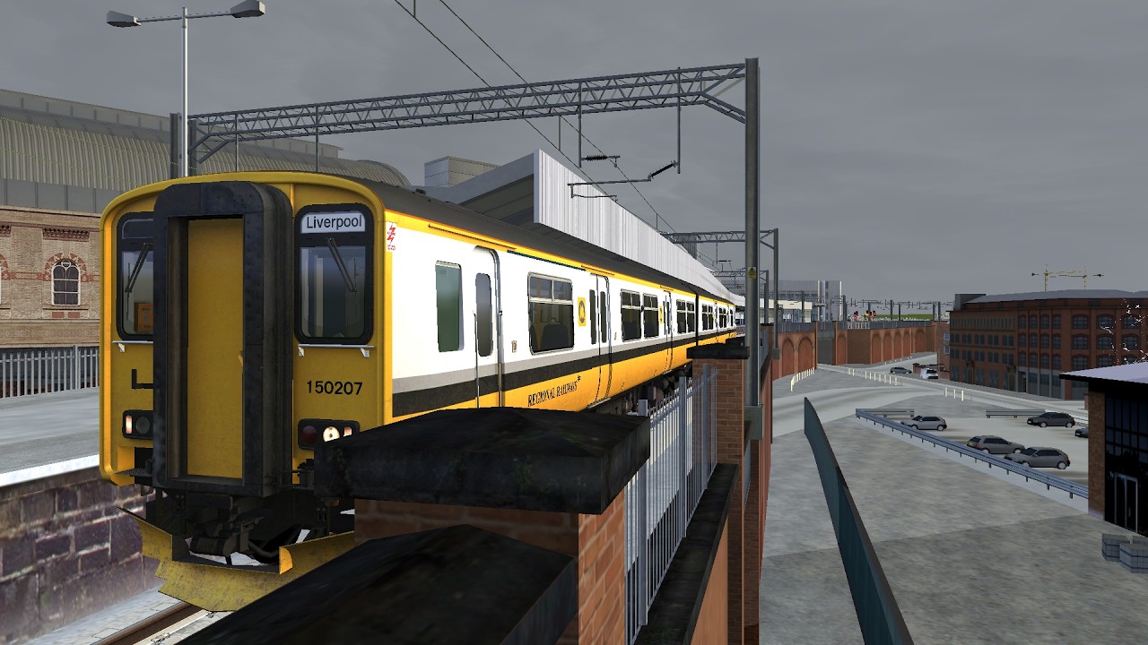 Train Sim Classic: Merseyrail Regional Railways Class 150.2 Sprinter DMU era Manchester to Liverpool