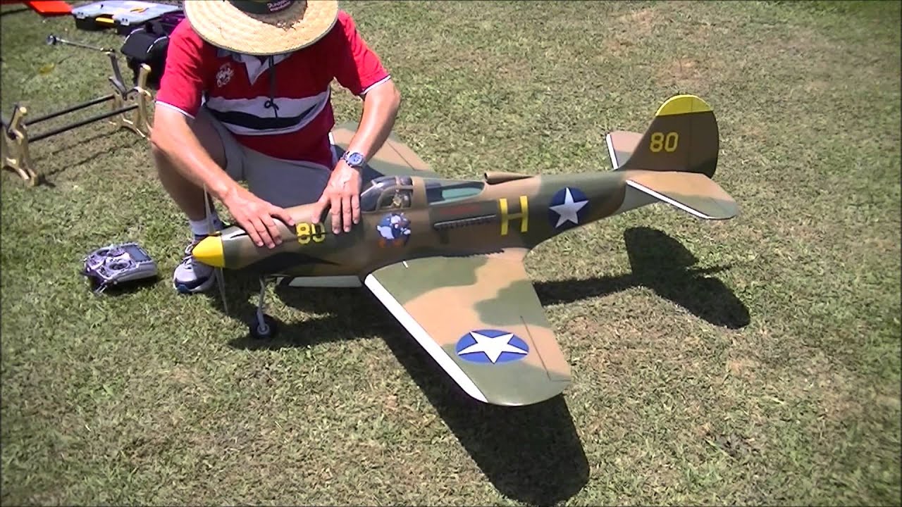Top Flight P 39 Maiden Flight