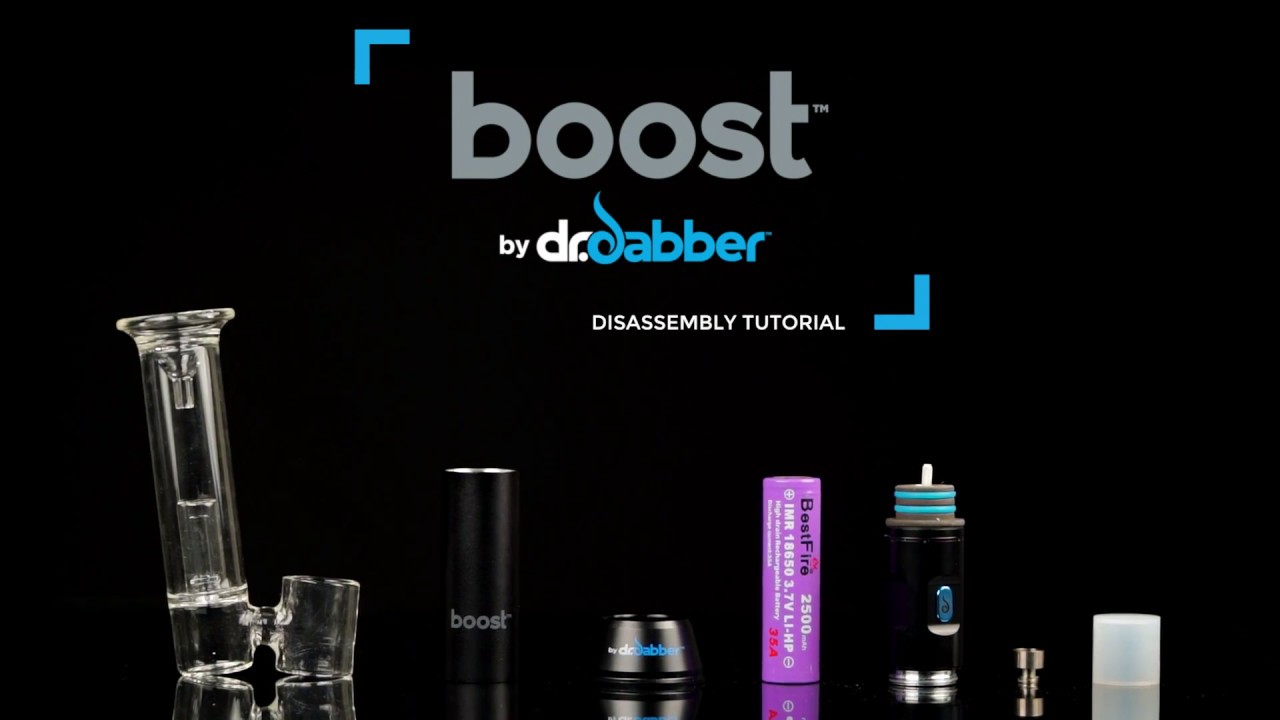 Boost - Portable Electronic Vaporizer Rig - Disassembly Tutorial Video