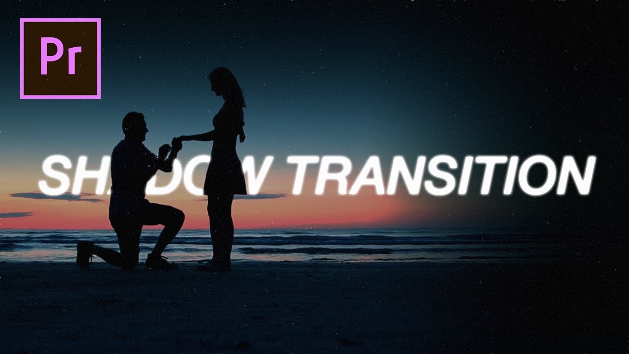 How to create a Shadow Wipe Transition Effect (Adobe Premiere Pro CC Tutorial)