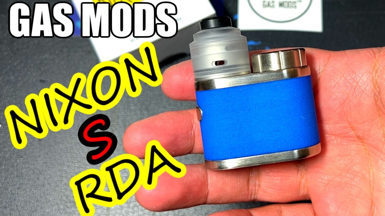 【NIXON S RDA】滑り台でケツ負傷したけどアトマイザーレビューしてみました。【GAS MODS】