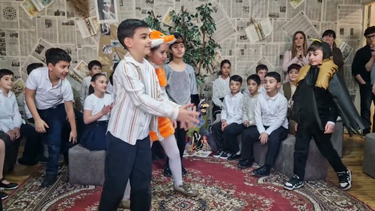 《Թումանյանի շնչով》   Ջ. Դունայանցի անվ. թիվ 154 դպրոց, 3-րդ ա դասարան, ուսուցչուհի` Ա. Ապրեսյան։