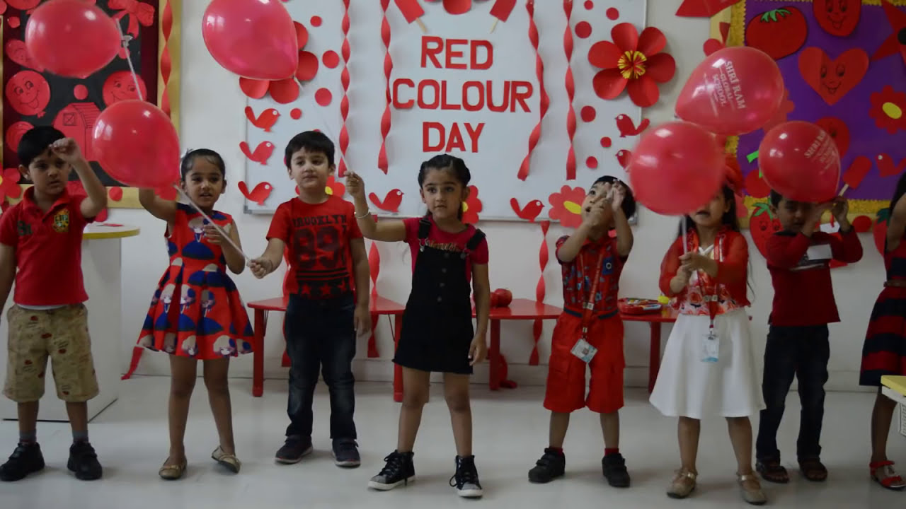 Red Colour Day Celebration By Tiny Tots