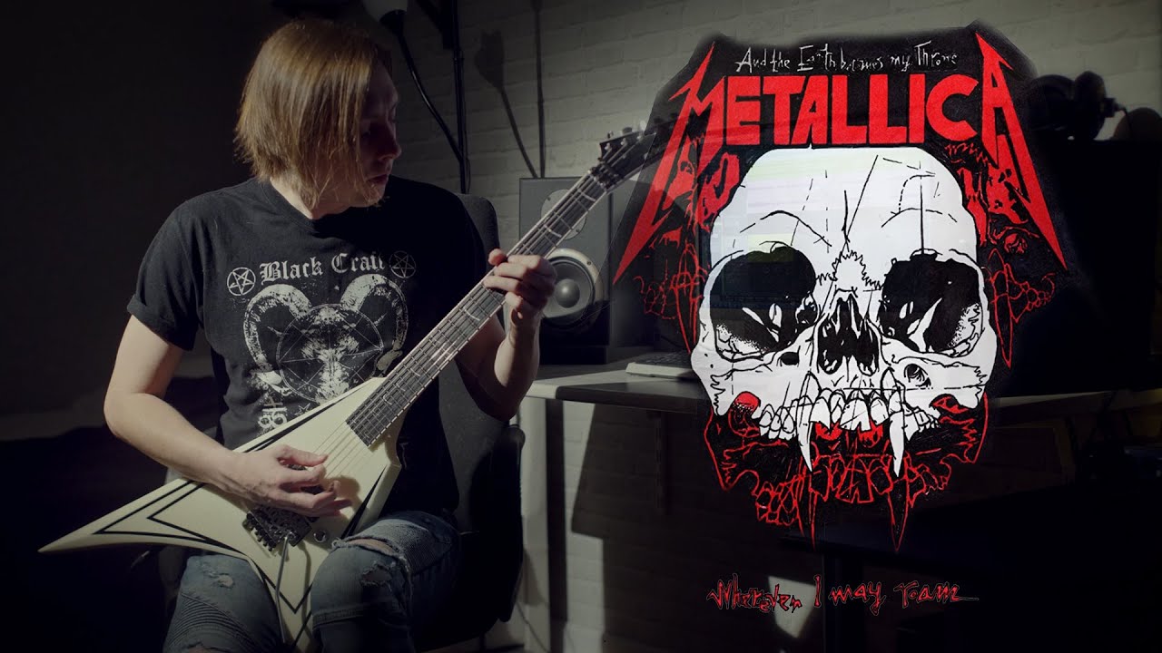 Metallica - Wherever i may roam [Guitar cover 4k, Original stems included]