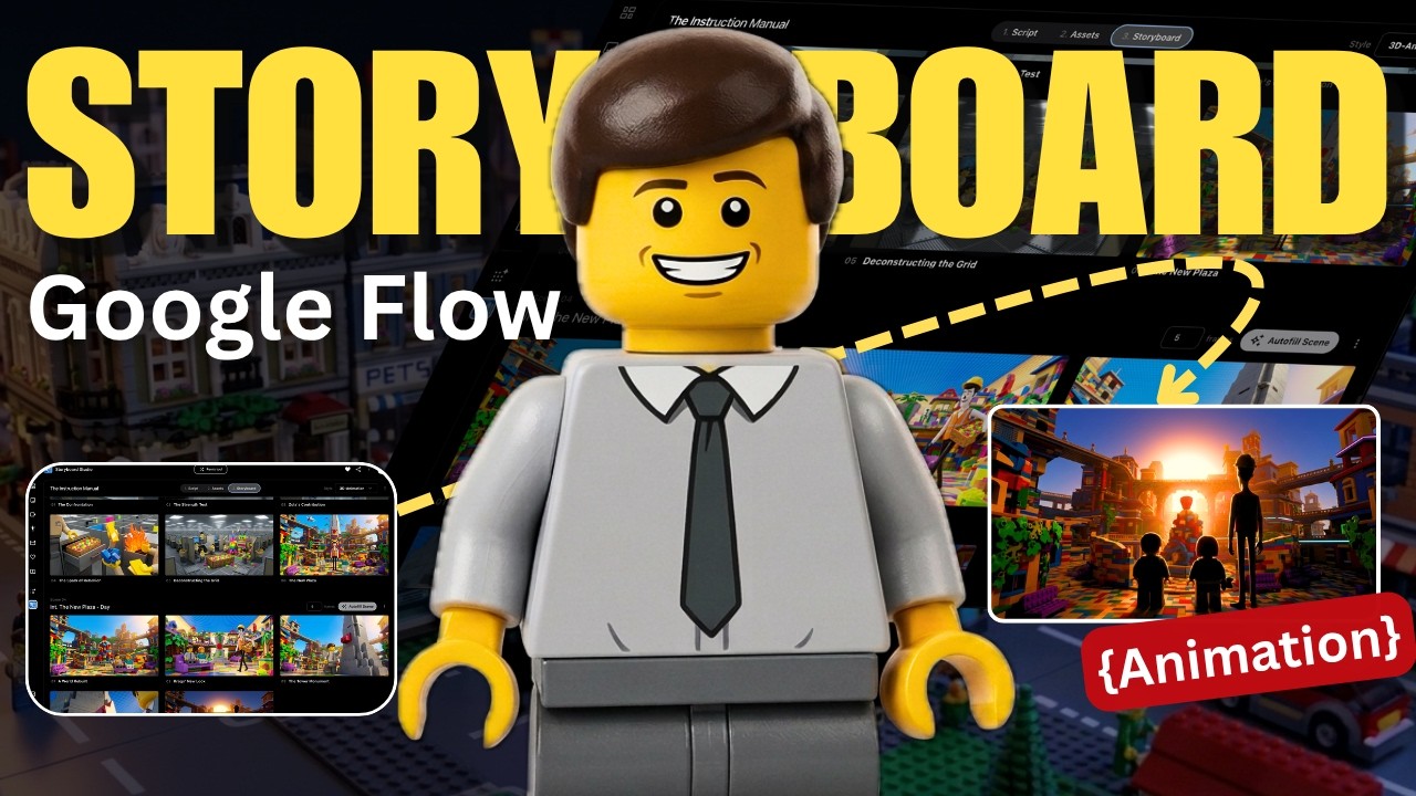 How to Use Storyboard Studio in Google Flow &mdash; Full AI Animation Workflow