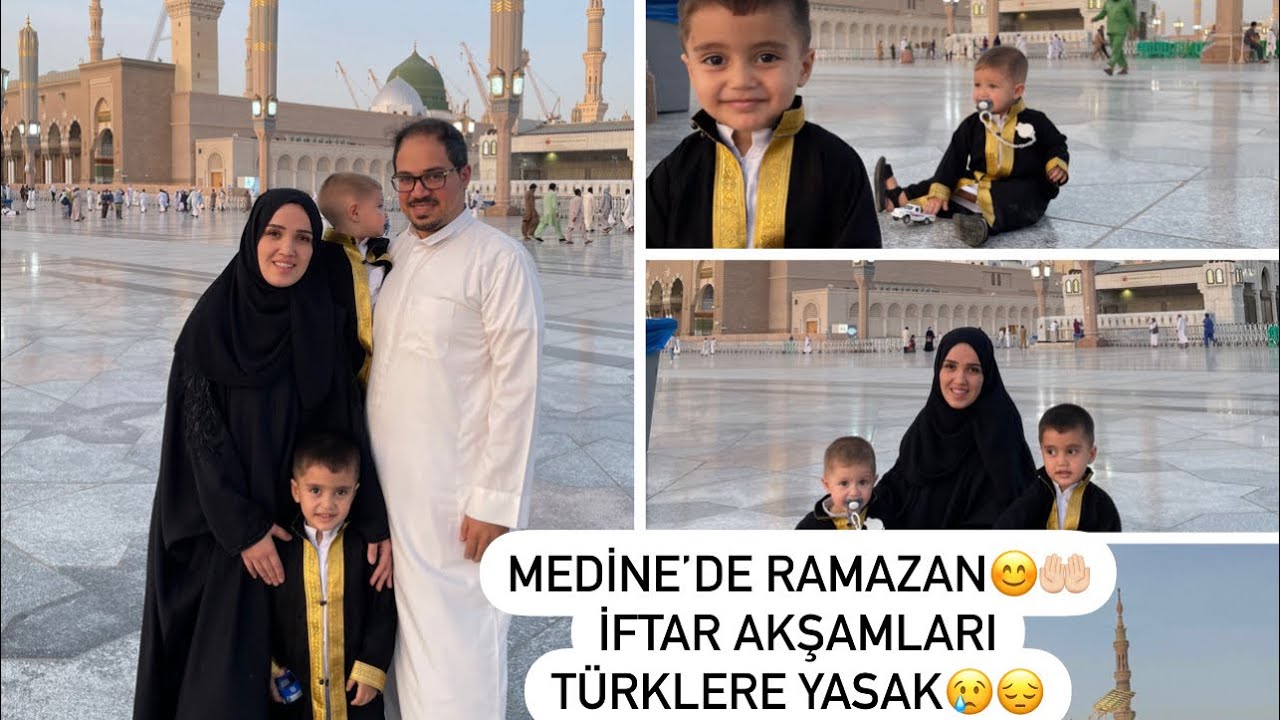 MEDİNE’de RAMAZAN AKŞAMLARI İFTAR SOFRALARI😊Türkiye hala yasak🥺‼️