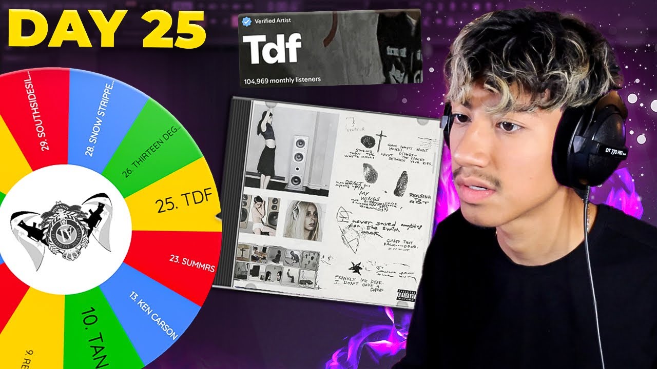 Как: TDF | Как TDF создаёт креативные биты для 1ONEAM | Рэперская рулетка, день 25