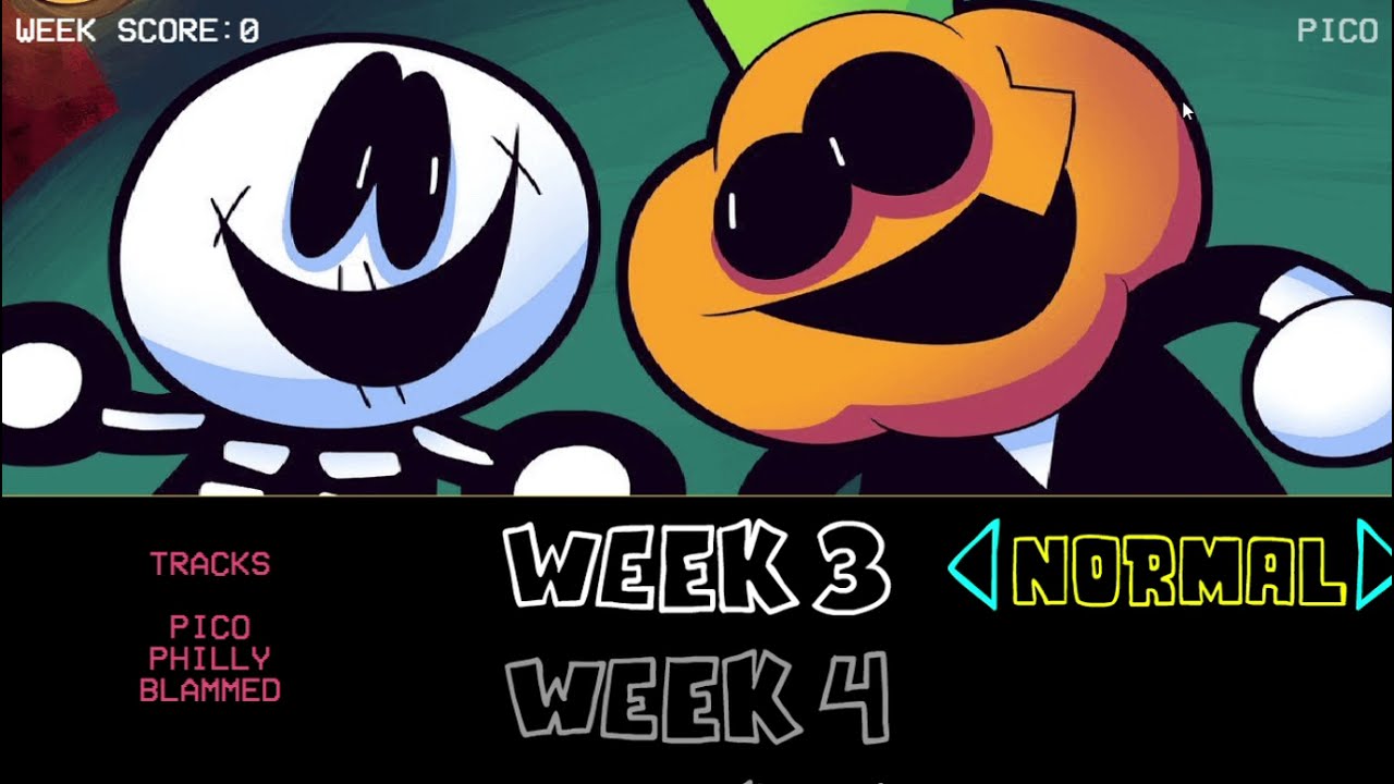 friday night funkin minus playable skid and pump part 1/2 [new] [week tutoral-3]