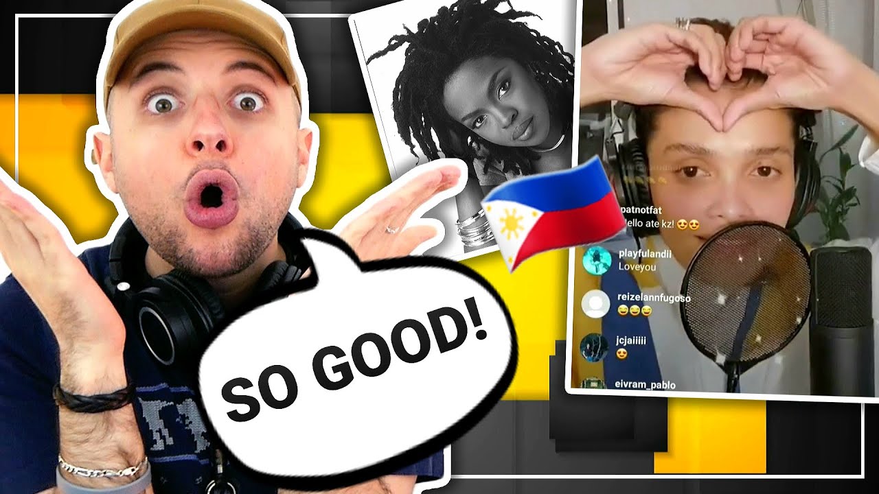 KZ Tandingan NAILS a JAZZY LAURYN HILL MEDLEY in ONE TAKE while STREAMING on IG | HONEST REACTION