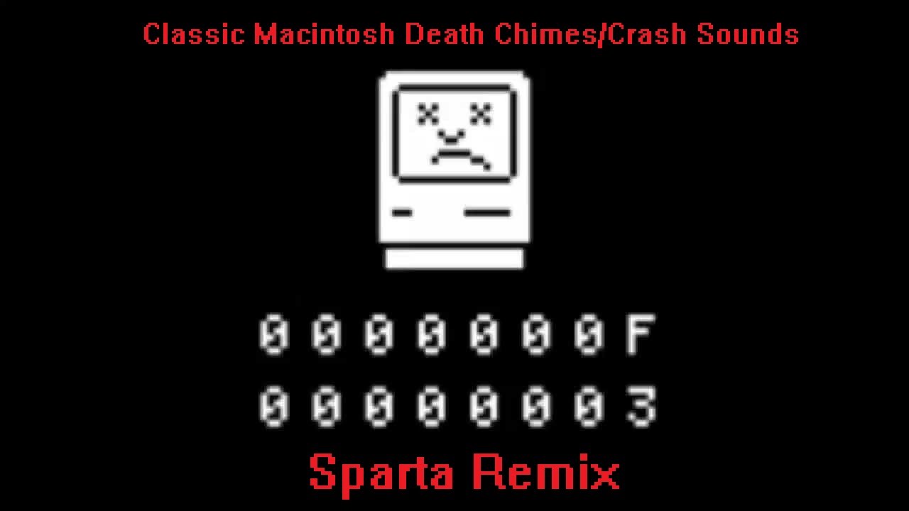 TEH FIRST MACINTOSH DEATH CHIMES SPARTA REMIX ON YOUTUBE!