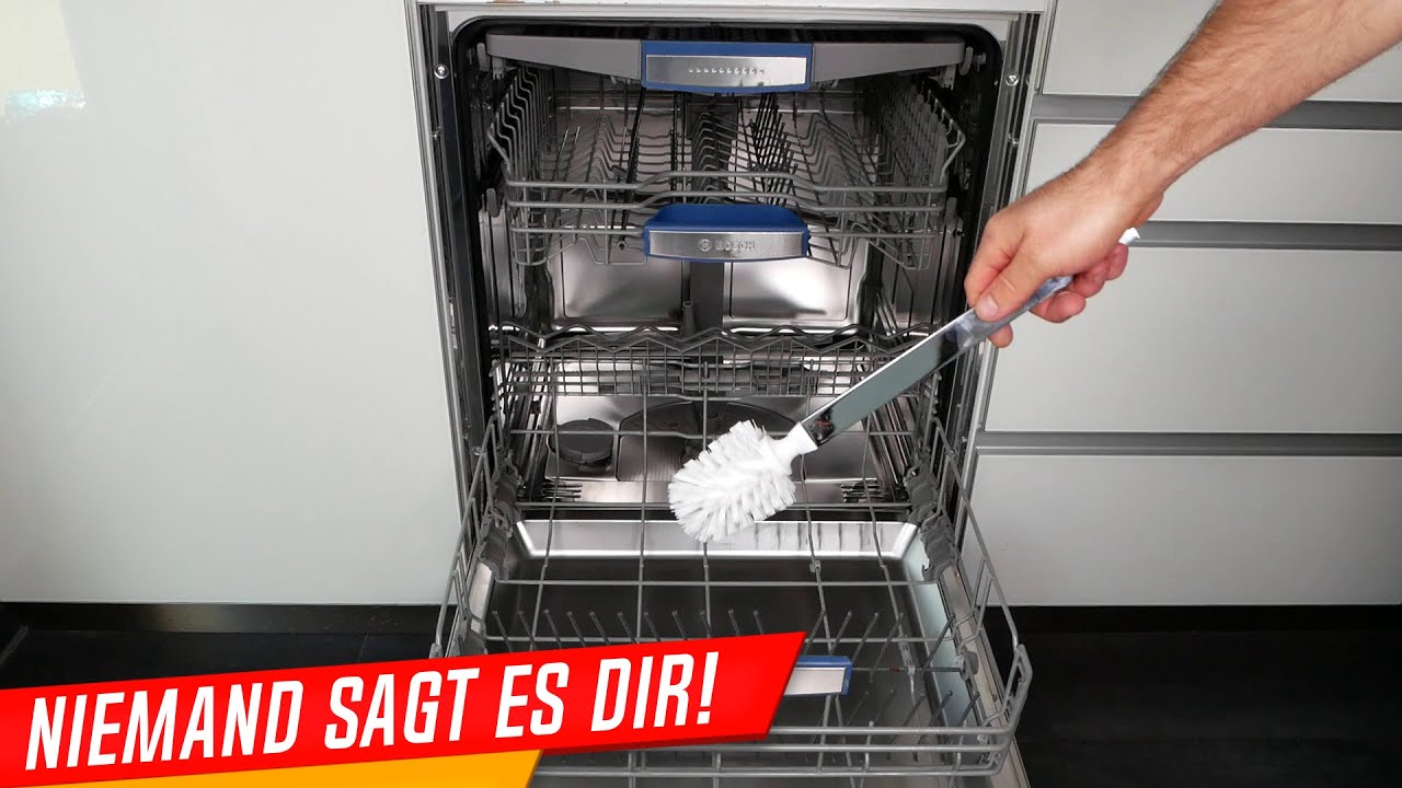 Das MUSS jeder mit seinem Geschirrspüler machen! Küchenkönig