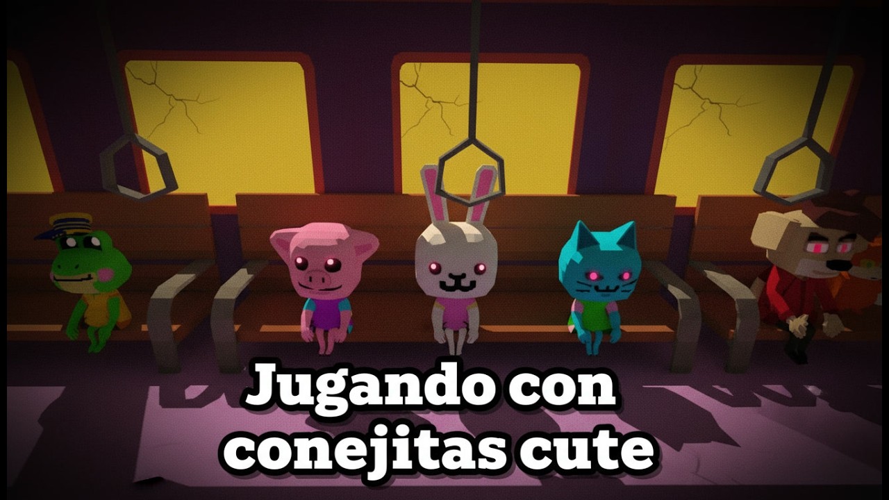 Jugando con conejitas cute… algo no está bien 🐰