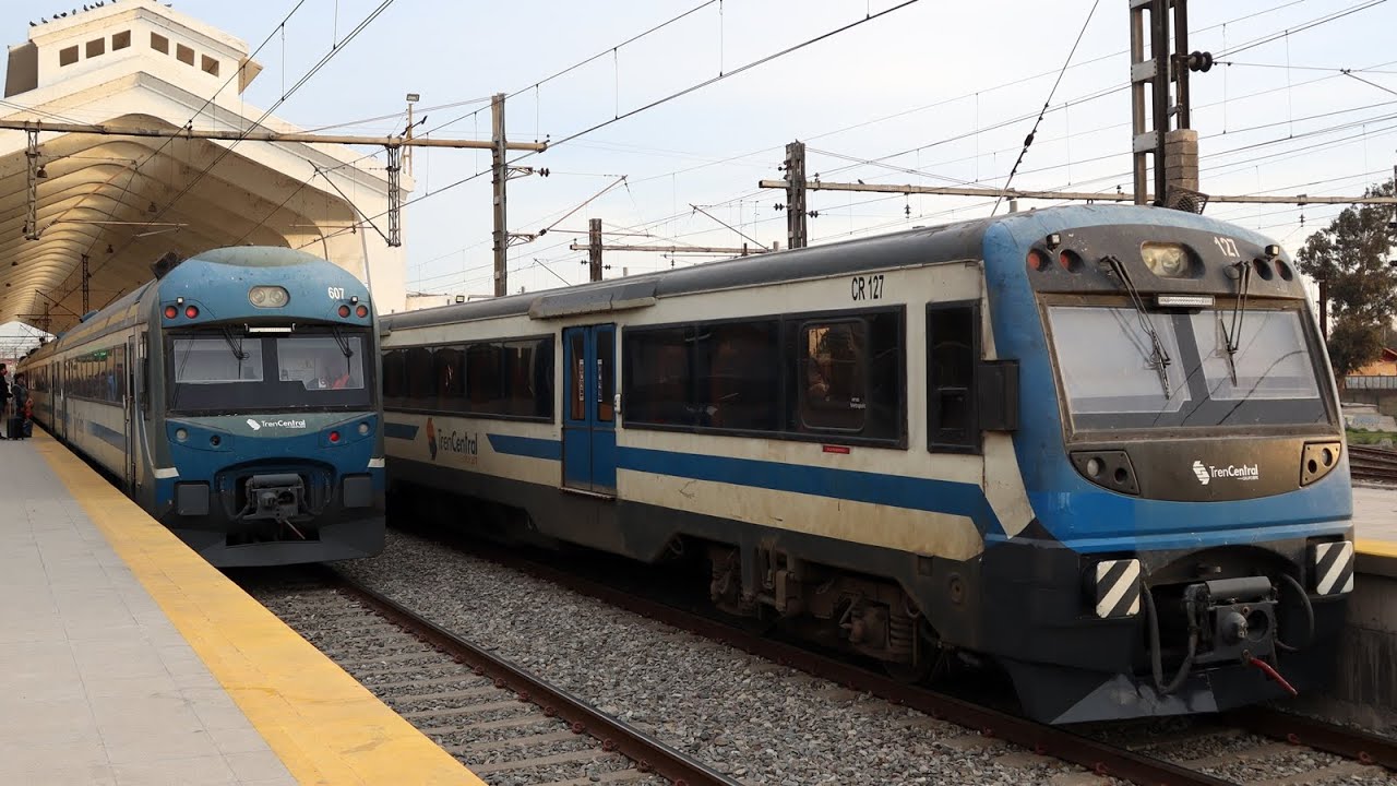 Tarde de trenes en Rancagua