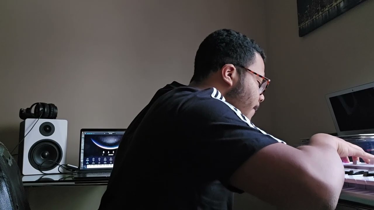what my average bedroom studio session looks like