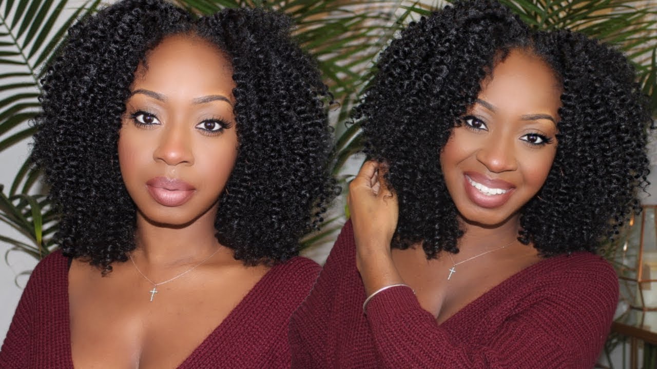 The Most Natural Looking Crochet BraidsTutorial |Bohemian Curl, Vlogmas Day 9 Holiday Hair