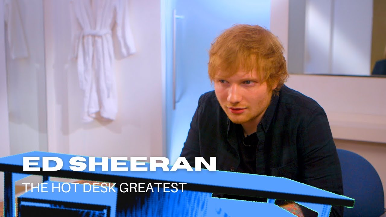 Ed Sheeran interviewed at The Hot Desk with Laura Whitmore