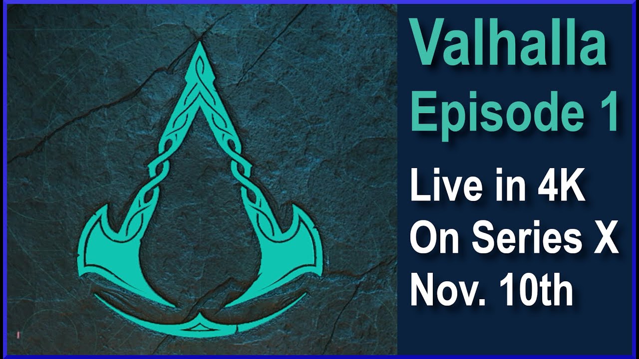 Assassins Creed Valhalla - Live in 4K - Xbox Series X - Next Gen Playthrough