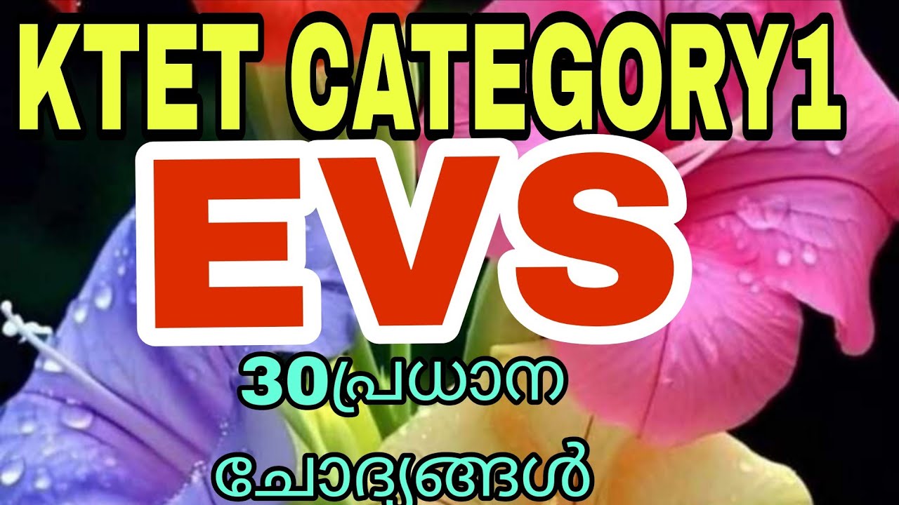 KTET CATEGORY1 EVS Important Questions