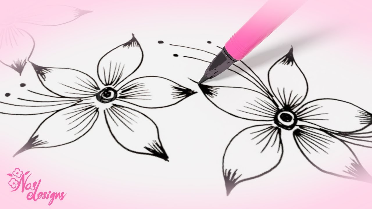 Nas Designs Tutorial 01 : Floral Design
